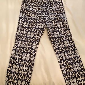 Gap Ikat Ankle Pants 14R as seen on Kate Middleton